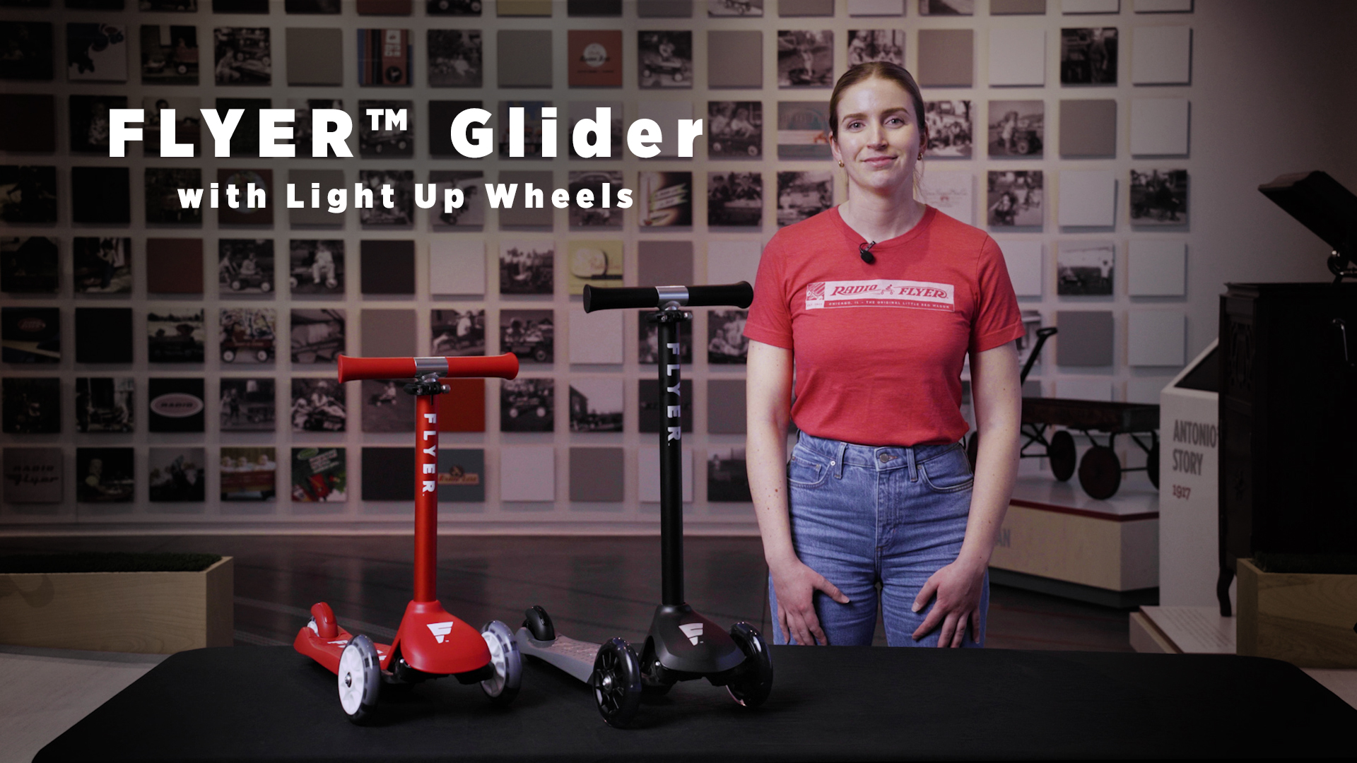 Amazon.com: Radio Flyer Glider Jr. Scooter with Light Up Wheels