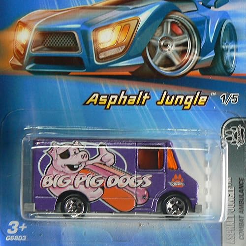 Hot Wheels Asphalt Jungle #081 Ambulancia de combate