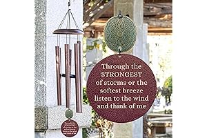Personalized Memorial Wind Chime: Cherished Memories in Every Tune!