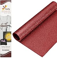 Vista 38 de Firefly Craft - Lámina de vinilo elástico para transferencia de calor, HTV metálico, para planchar para usar con Cricut y Silhouette, para prensa