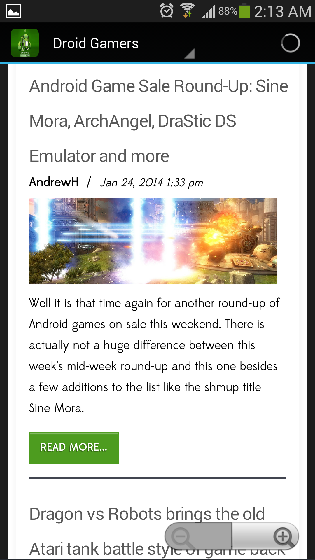 Android News - App on Amazon Appstore