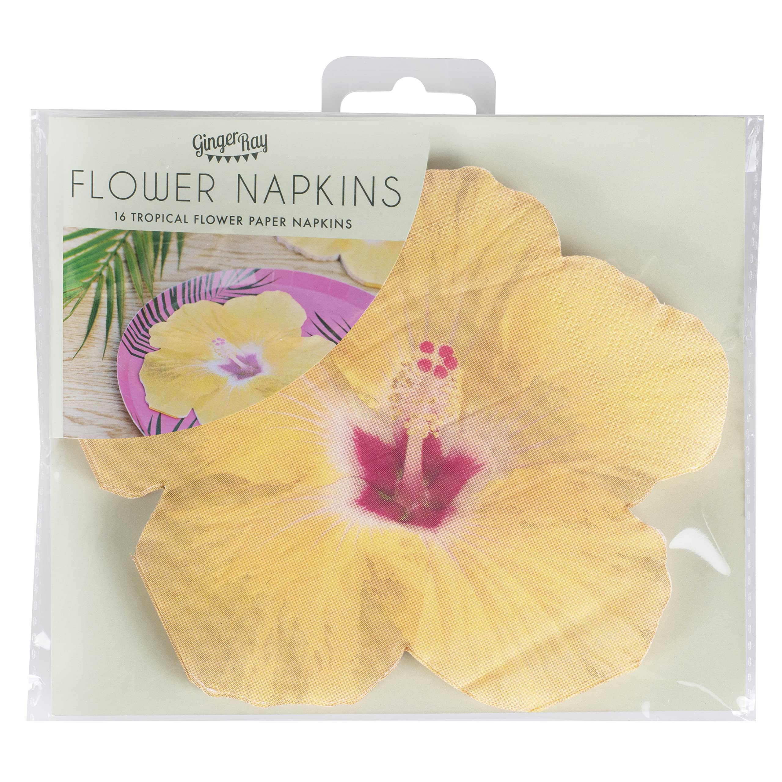 Tovaglioli Decorativi Hawaii GoldRock - Confezione Festa A Tema Tropicale, Perfetti Per Compleanni, Feste Tiki E Decorazioni Estive - 4