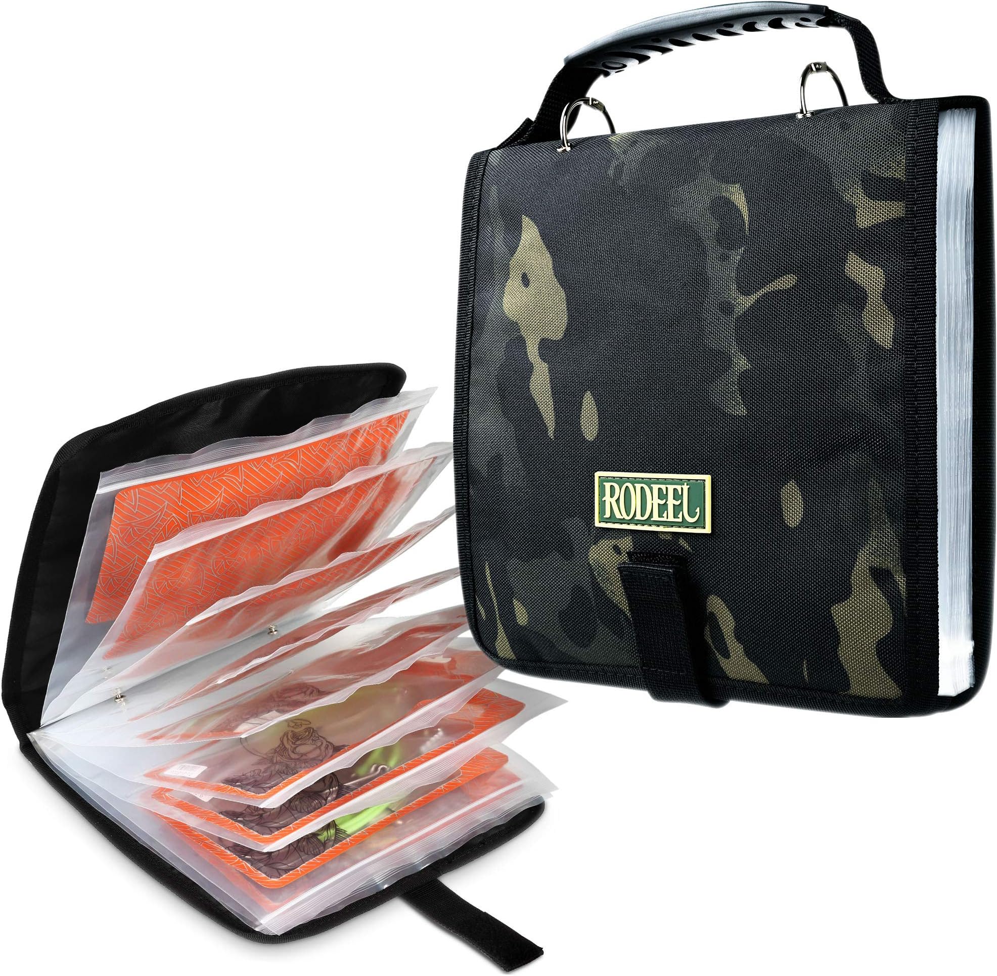 Rodeel Fishing Tackle Binder, Sea Fishing Storage Rig Bag, for Baits, Rigs, Jigs and Lines