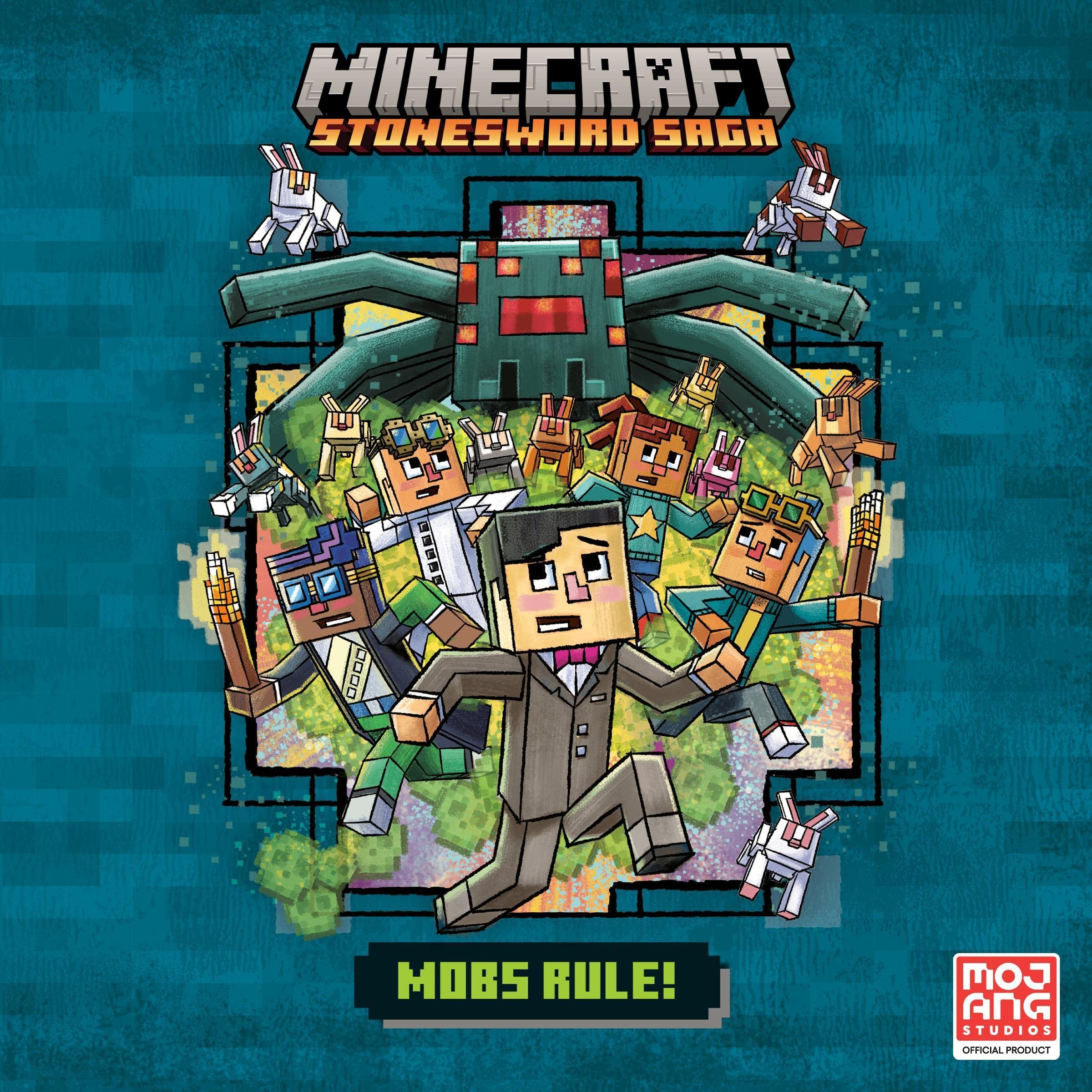 Cover art for Mobs Rule! (Minecraft Stonesword Saga #2)