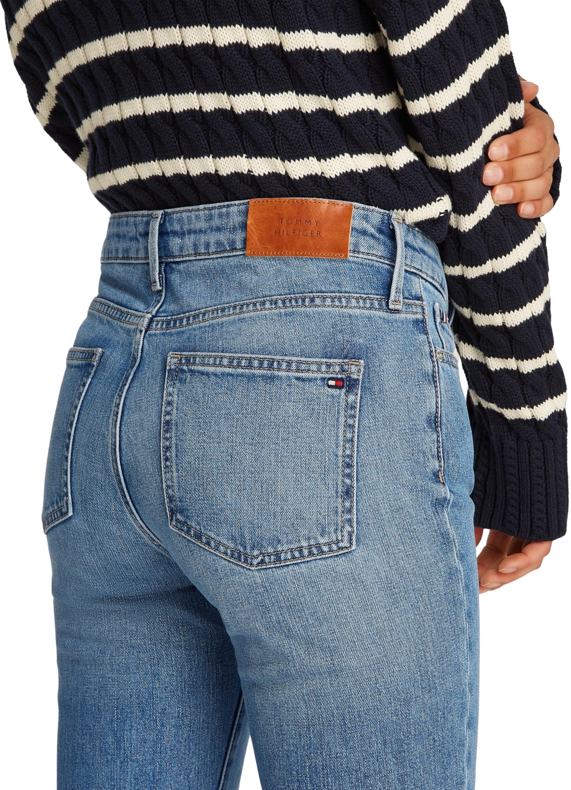 TOMMY HILFIGER Bootcut Rw Uma Ww0ww44346 - BOOTCUT RW UMA WW0WW44346 Kobiety