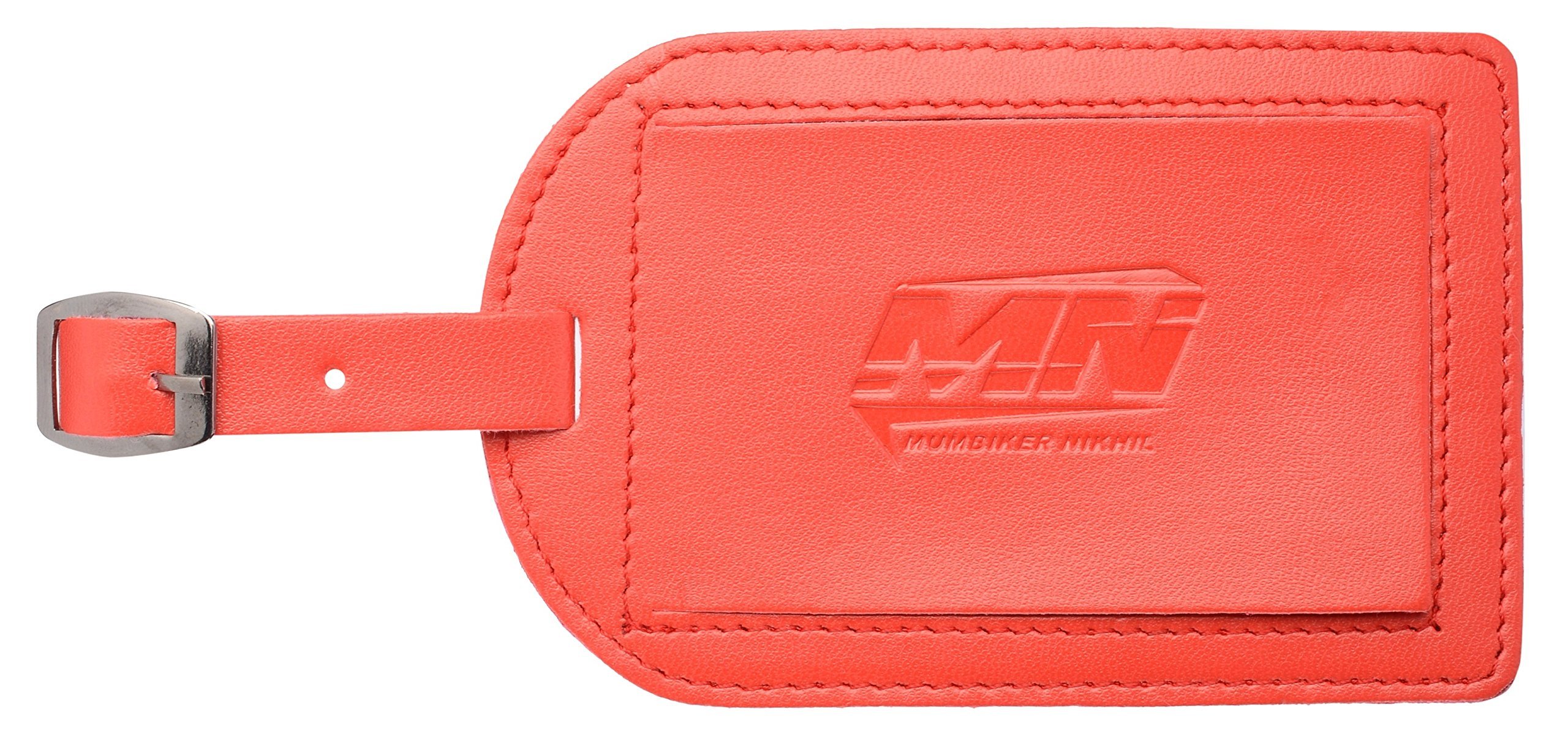 Mumbiker NikhilLeatherette Luggage tag