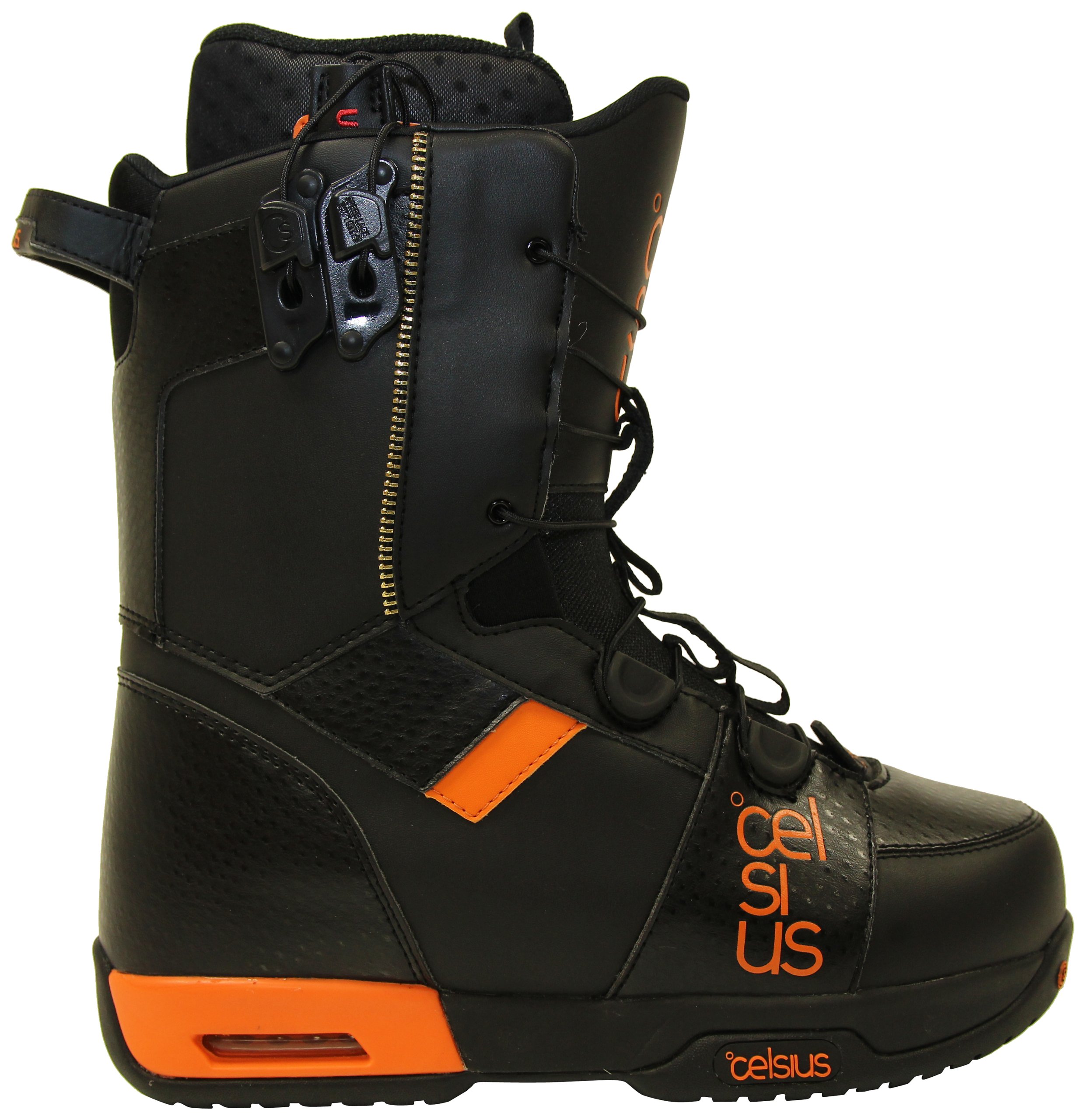 Celsius Snowboard Boots Dufficy Size 8 Climate Trad Lace Black Hemp Freestyle Libertine Lace 2025 | Rome Snowboards™ – Rome EU main image 2