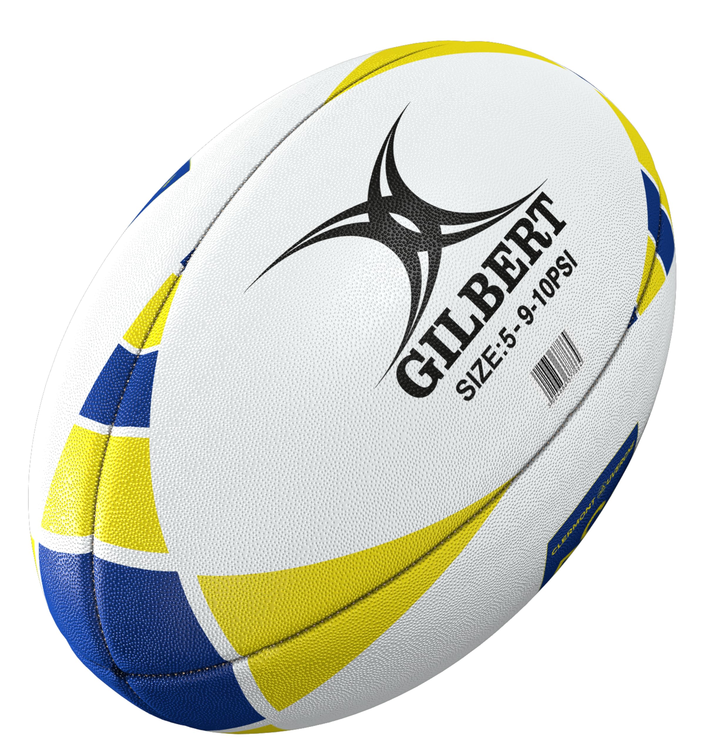 Clermont Auvergne Ballon de Rugby Collection Officielle - Gilbert - Taille 5