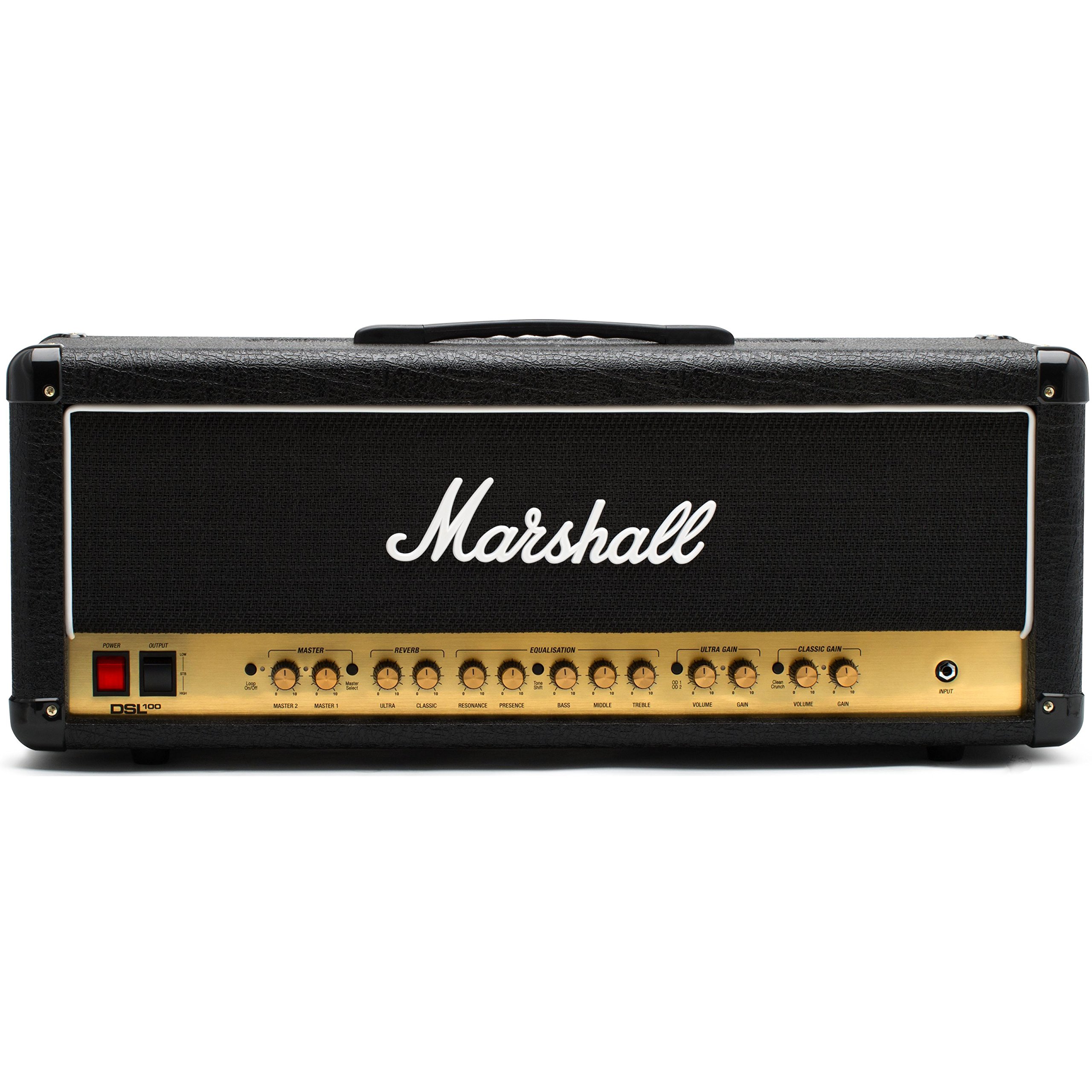 DSL100HR 2-Channel Valve Head 100W (Black) - Amplificatore a tubo per chitarre elettriche