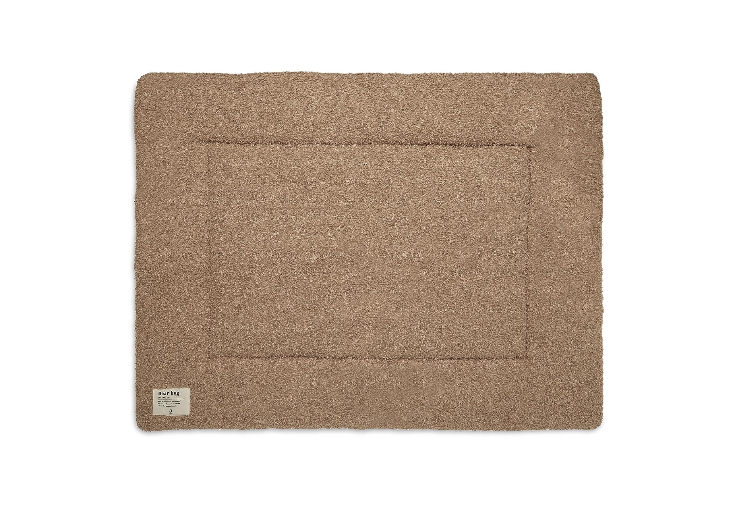 Tapis de parc 75x95 cm bouclette Biscuit - Jollein