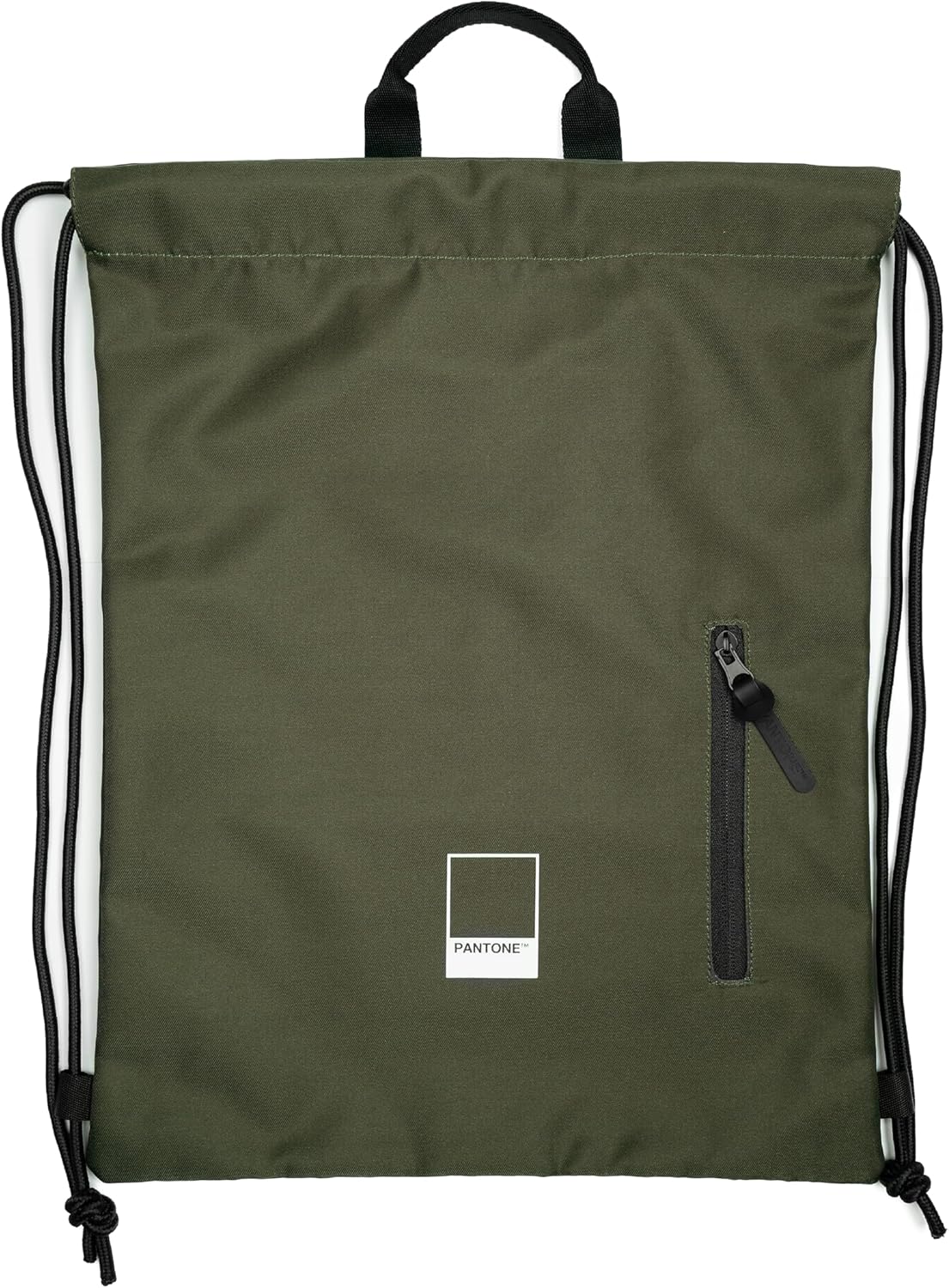 PANTONE™ Urban – Sacca Sportiva Multiuso 51×35,5 16L cm in Poliestere Resistente, Borsa Palestra Uomo Donna a Sacco con Chiusura Coulisse, Gym Bag e Zainetto da Viaggio a Sacco con Tasca Zip e Manico