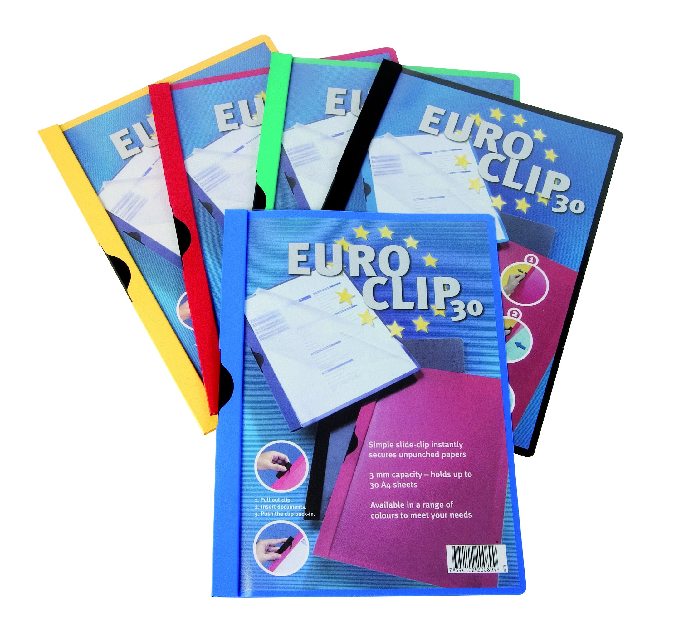 DURABLE EUROCLIP 30 Sf Kapasiteli-Yeşil