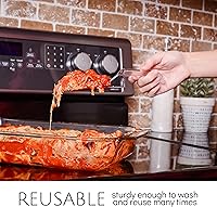 Vista 4 de Plasticpro Espátula desechable de plástico para servir, utensilios de servicio duraderos y resistentes, transparentes, paquete de 4