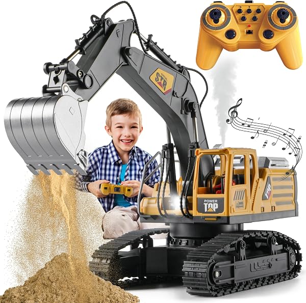 Remote Control Digger Toys