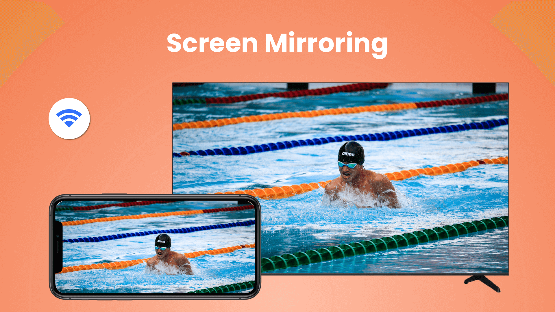 Screen Mirroring and Media Casting App for Wireless Sharing Across ...