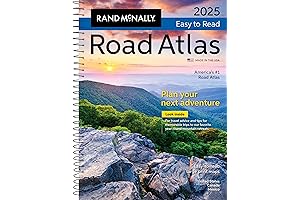 Rand McNally 2025 USA, Canada & Mexico Road Atlas