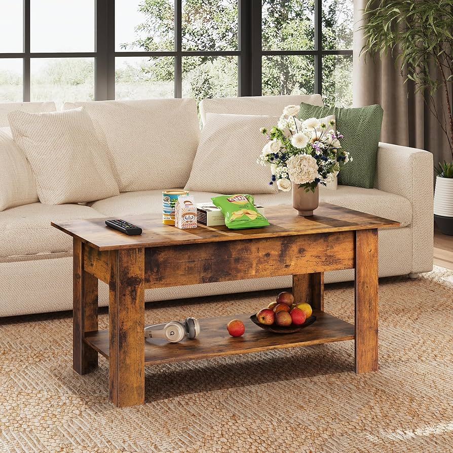 Amazon.com: WLIVE Coffee Table, 39