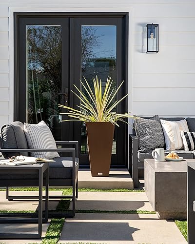 Miniatura 8 de Veradek Maceta alta de resina en V