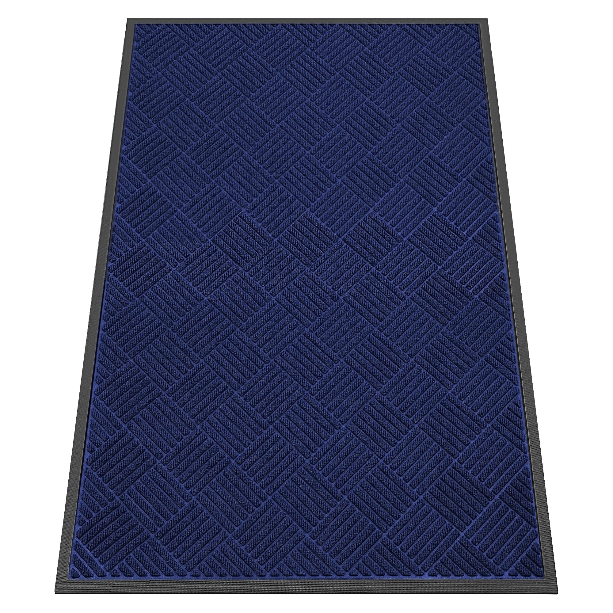 Indoor Outdoor Door Mat, 5' x 3' Doormat for Entryway, Black — Amazon image 26