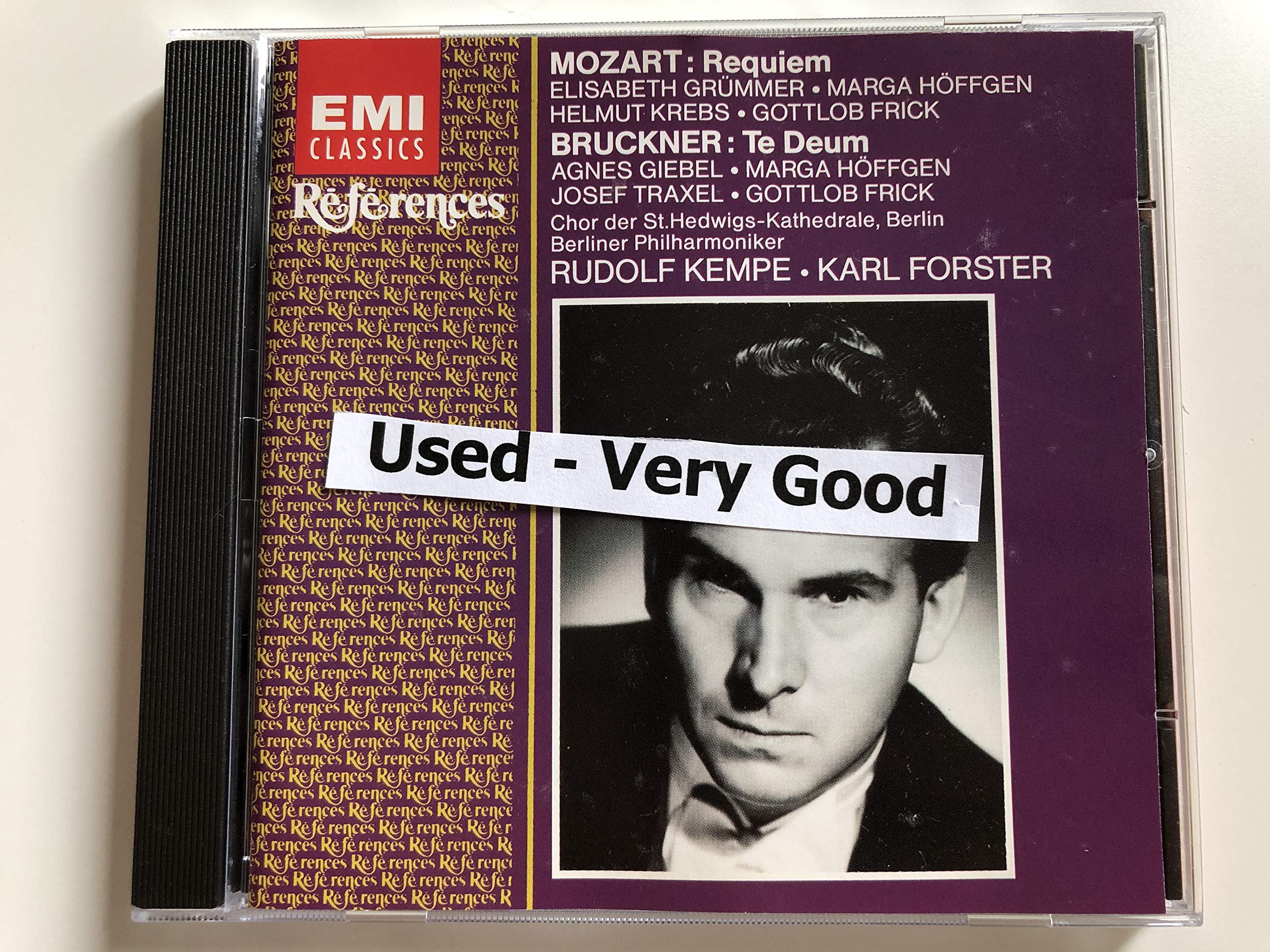 Requiem [Audio CD] Mozart; Bruckner; Frick; Foster and Kempe