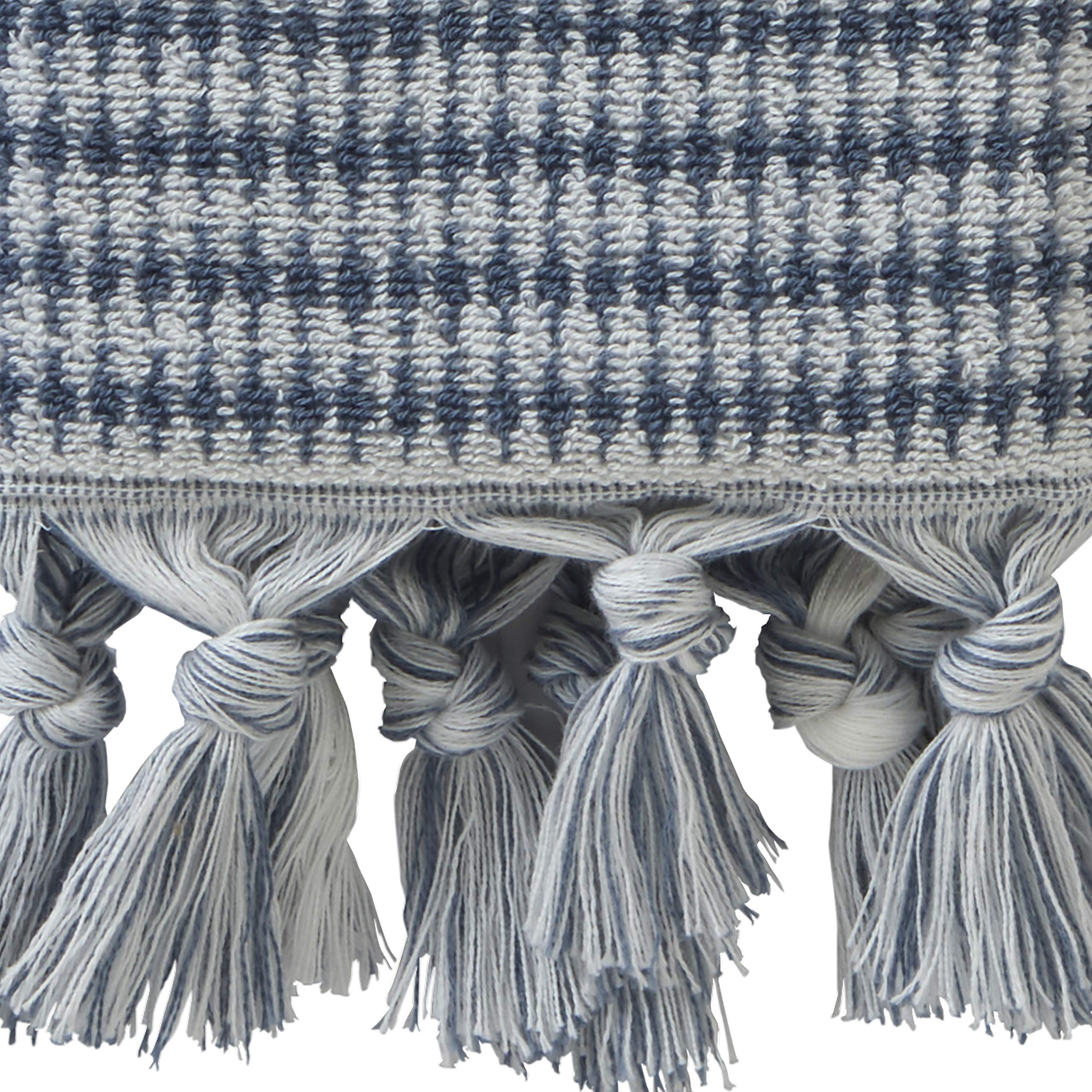 SKL Home Hand Towel Set, Cotton, Denim, 16"x26" - Image 2