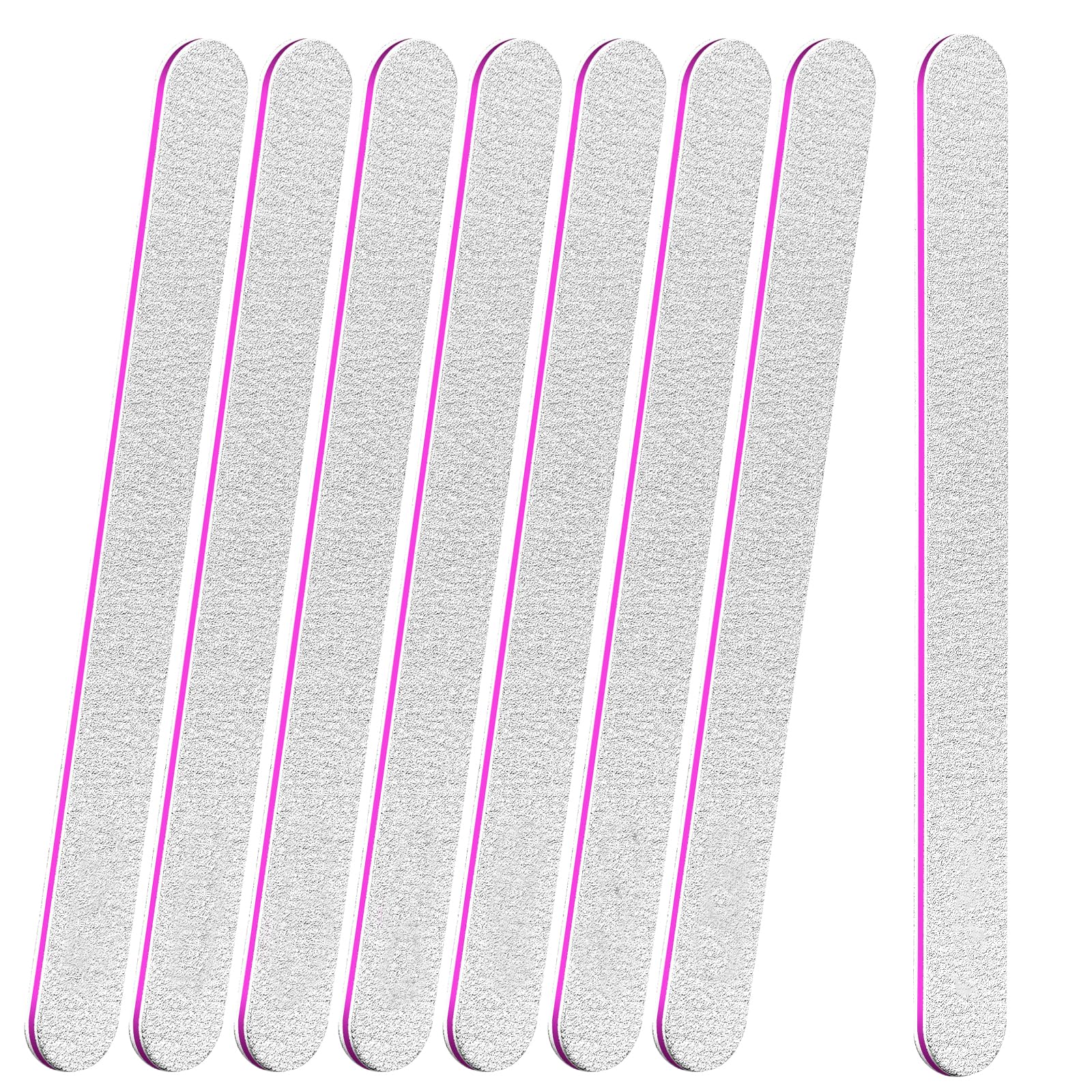 HNYYZLNail Files,8 PCS Double Side 100/180 Grit Emery Boards for Nails,Fingernail File for Women, Manincure Tools,Nails Tools