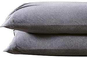 Brielle Home Tencel Modal, 100% Modal Jersey Pillow Cases Set of 2