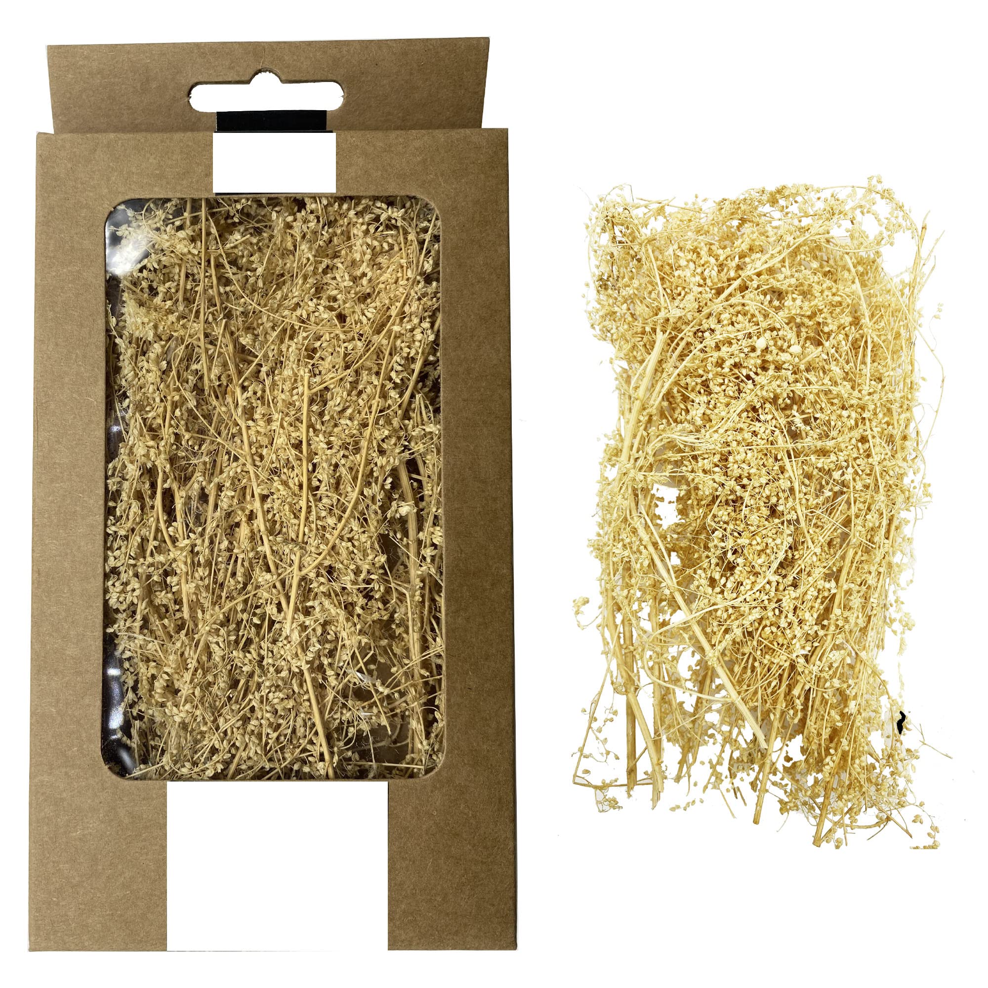 Cayway Static Grass Tuft Miniature Shrubs Model Bushes Long Shrub Vegetation Groups for DIY Model Train Landscape Railroad Scenery, White