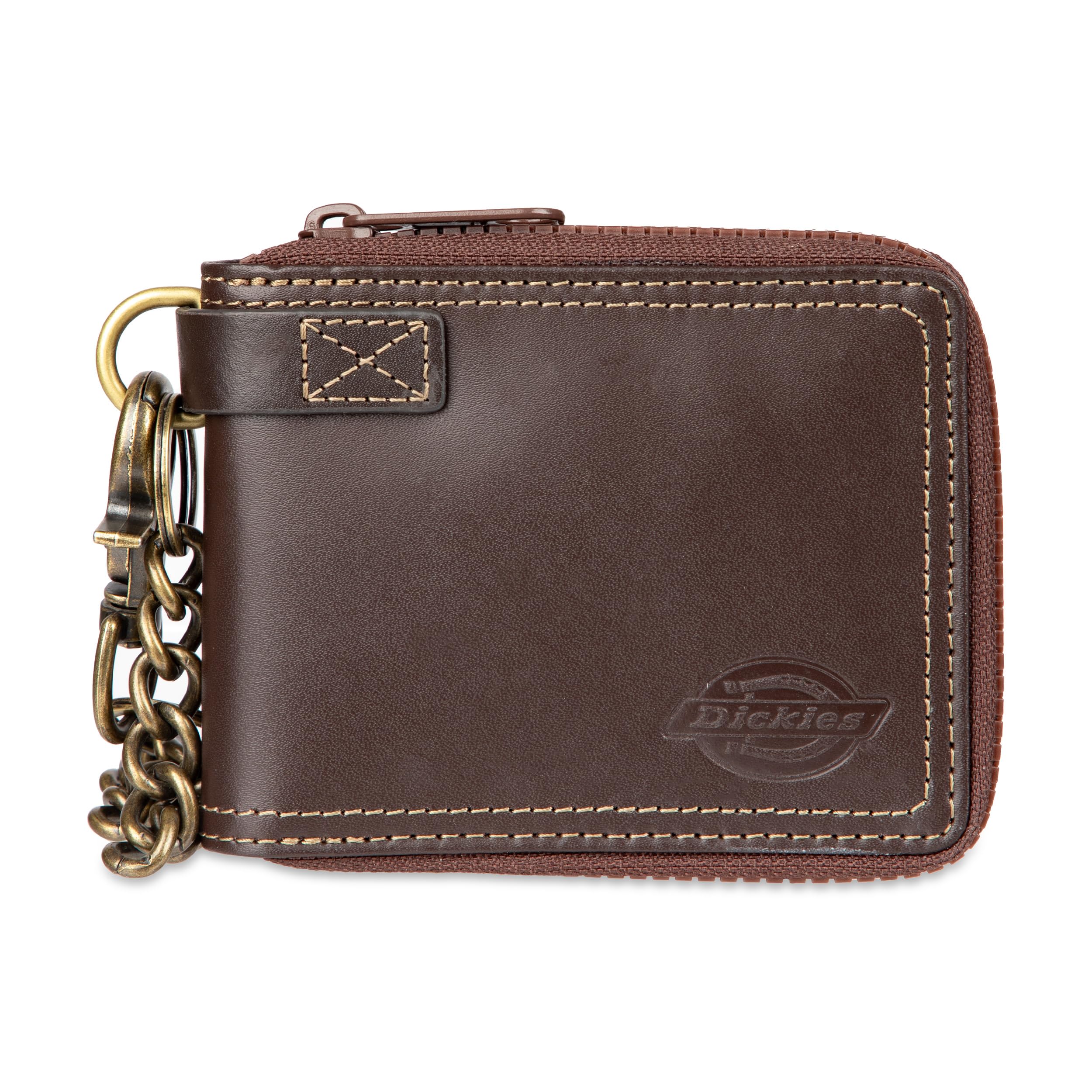 Amazon.com: Dickies Men's RFID Everyday Leather Bifold Chain