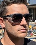 Safety Lunettes de soleil ANSI Z87 Anti-Fog UV Protection pour la chasse, le tir & Lentille ombrée non glissante avec boîtier