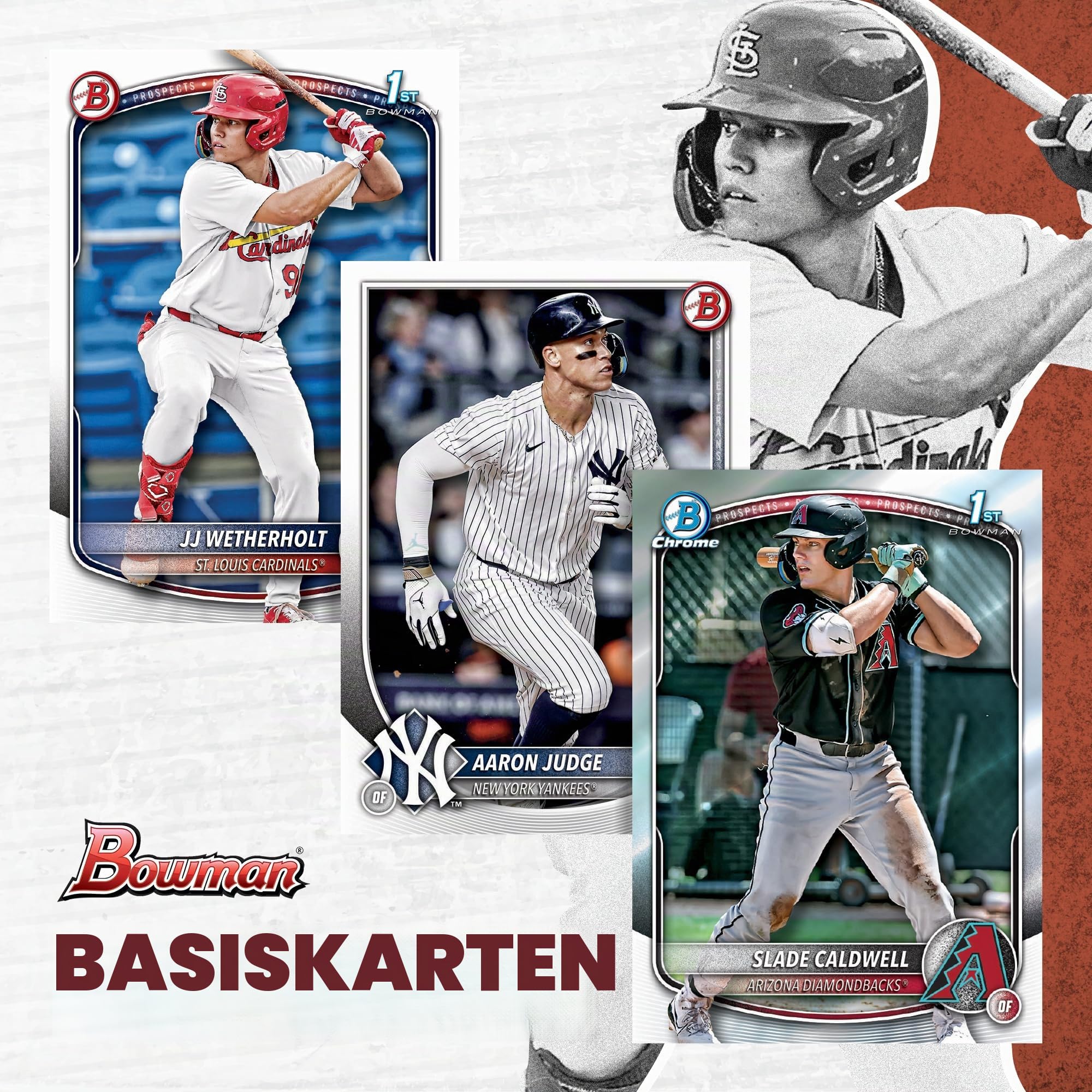 Bowman Baseball 2025 – werksseitig versiegelt – Vorteilsbox
