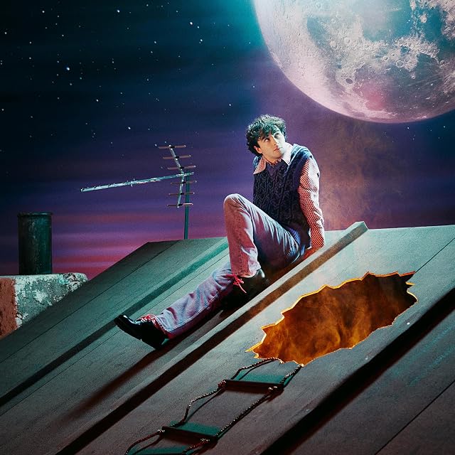 Mellow Moon por Alfie Templeman, capa do álbum