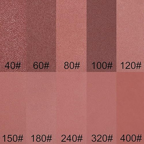 Miniatura 2 de Disco de lijado de 6 agujeros de 9 pulgadas, grano 40-400