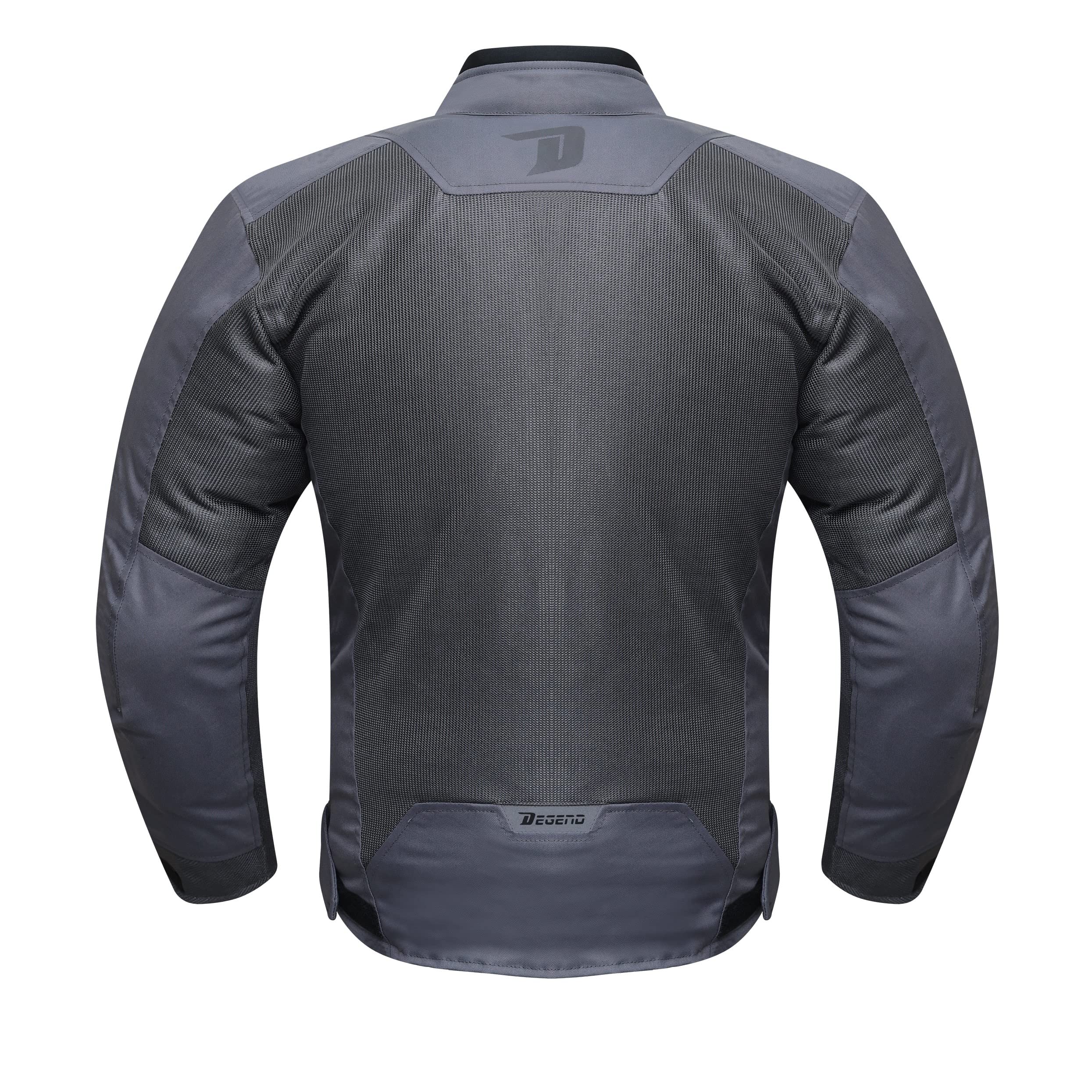 Smart Man | Giacca da Moto Estiva Resistente al Calore con Protezioni Rimovibili | Approvata