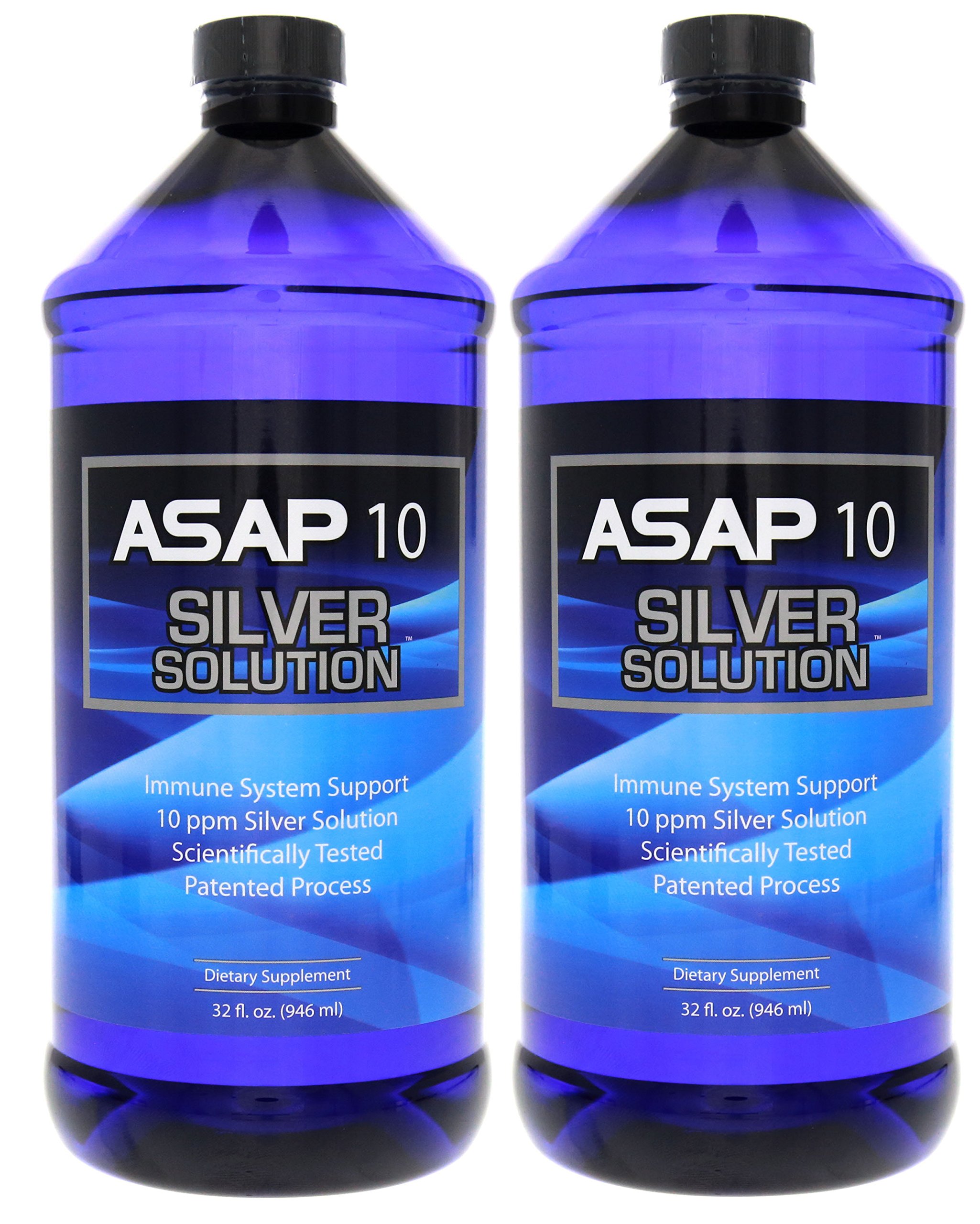 American Biotech LabsASAP 10 PPM Silver Sol Immune System Support 64oz
