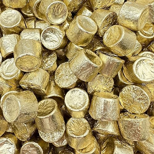 ROLO Caramelo cremoso de chocolate con leche, láminas doradas, paquete de 2 libras