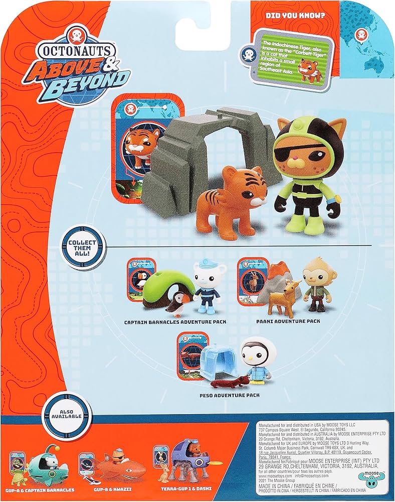 Amazon.com: Octonauts 61100 Above & Beyond | Deluxe Toy Figure