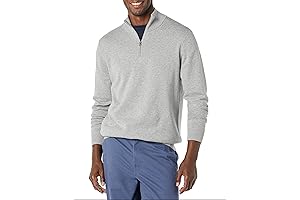 Men's Quarter Zip Sweaters: Comfort and Style Meet