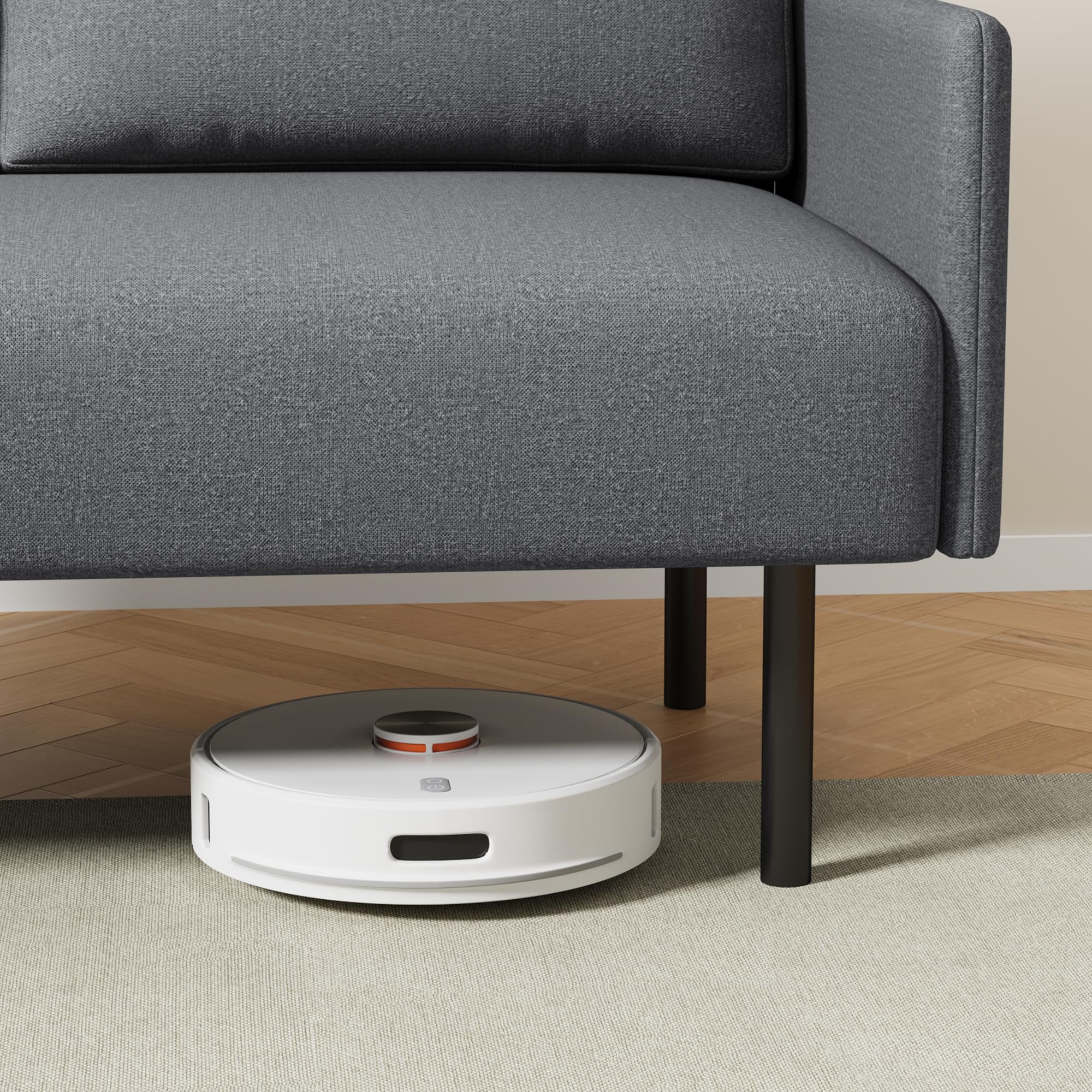 Sofá de Terciopelo de Rizo, Sofá Doble Ergonómico，Gris Oscuro | Espuma elástica relleno, armazón metálico reforzado, diseño minimalista versátil， Ideal para salones pequeños, apartamentos