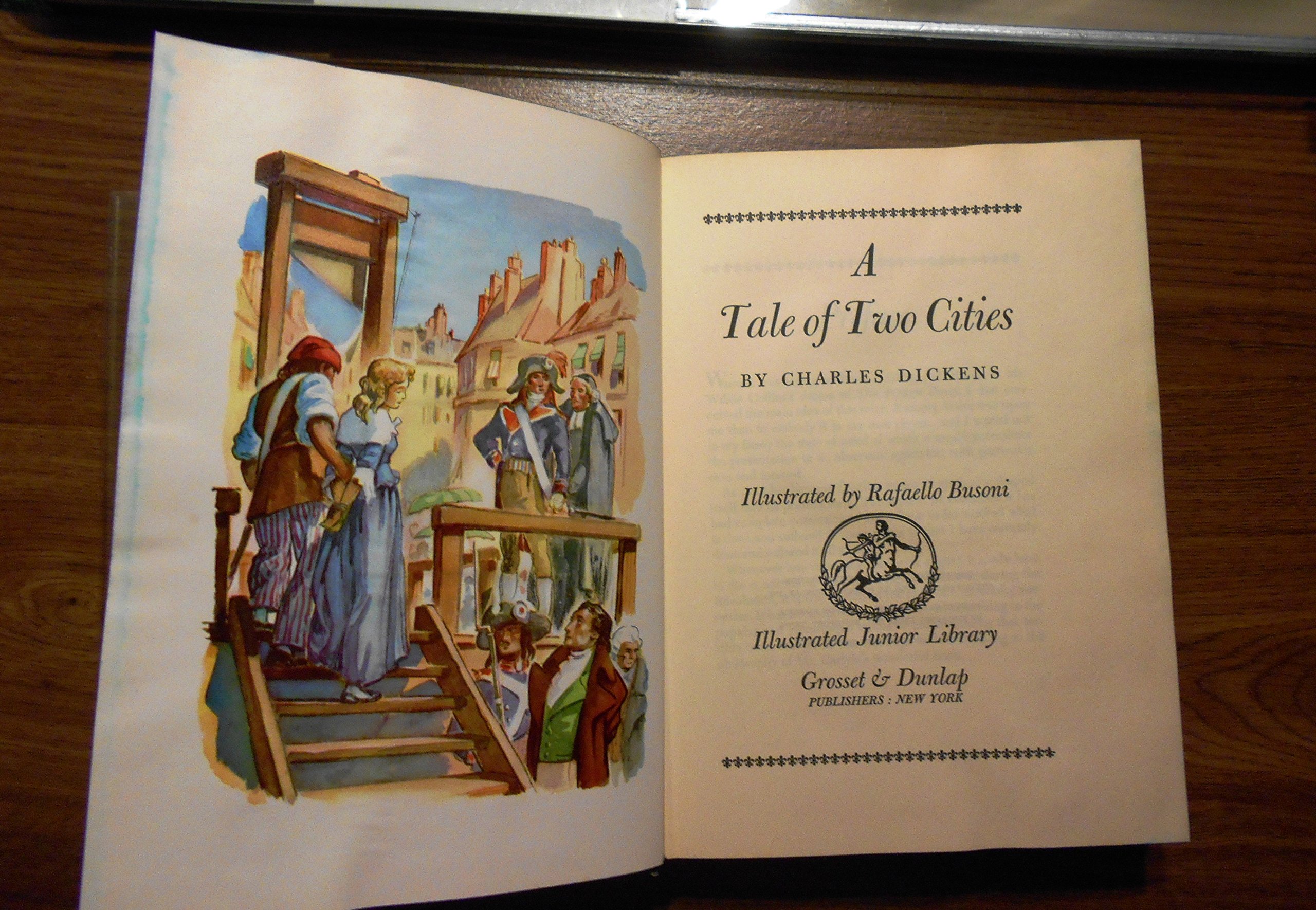 A tale of two cities; (Illustrated junior library) - Image 4