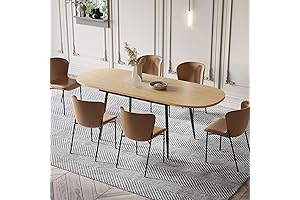Extendable Oval Kitchen Table: Space-Saving Dining Solution