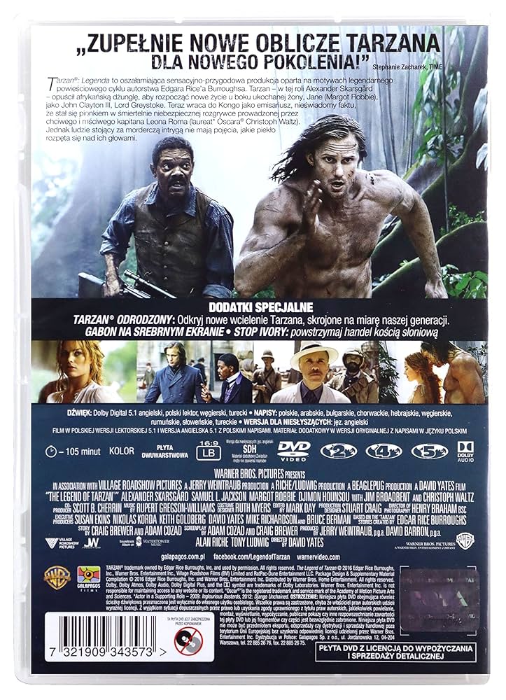 Amazon.co.jp: Tarzan: Reborn [DVD] [Region 2] (English audio