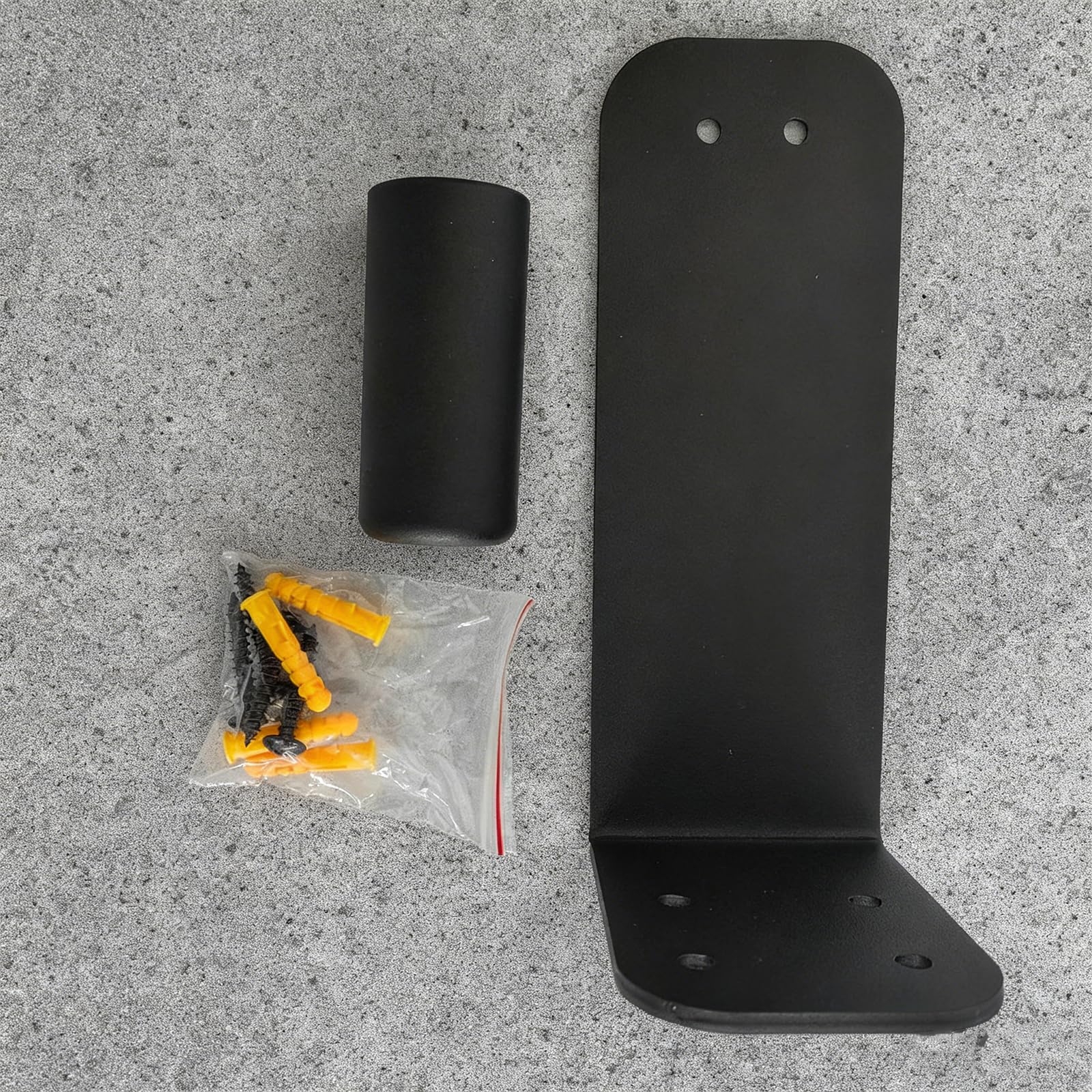 NUEAYMS Soporte de Montaje en Pared de Metal Abrazadera de Soporte de Techo Altavoz Envolvente Gancho Trasero Placa de suspensión para Accesorios de Altavoz Compacto EON Estante de fácil instalación