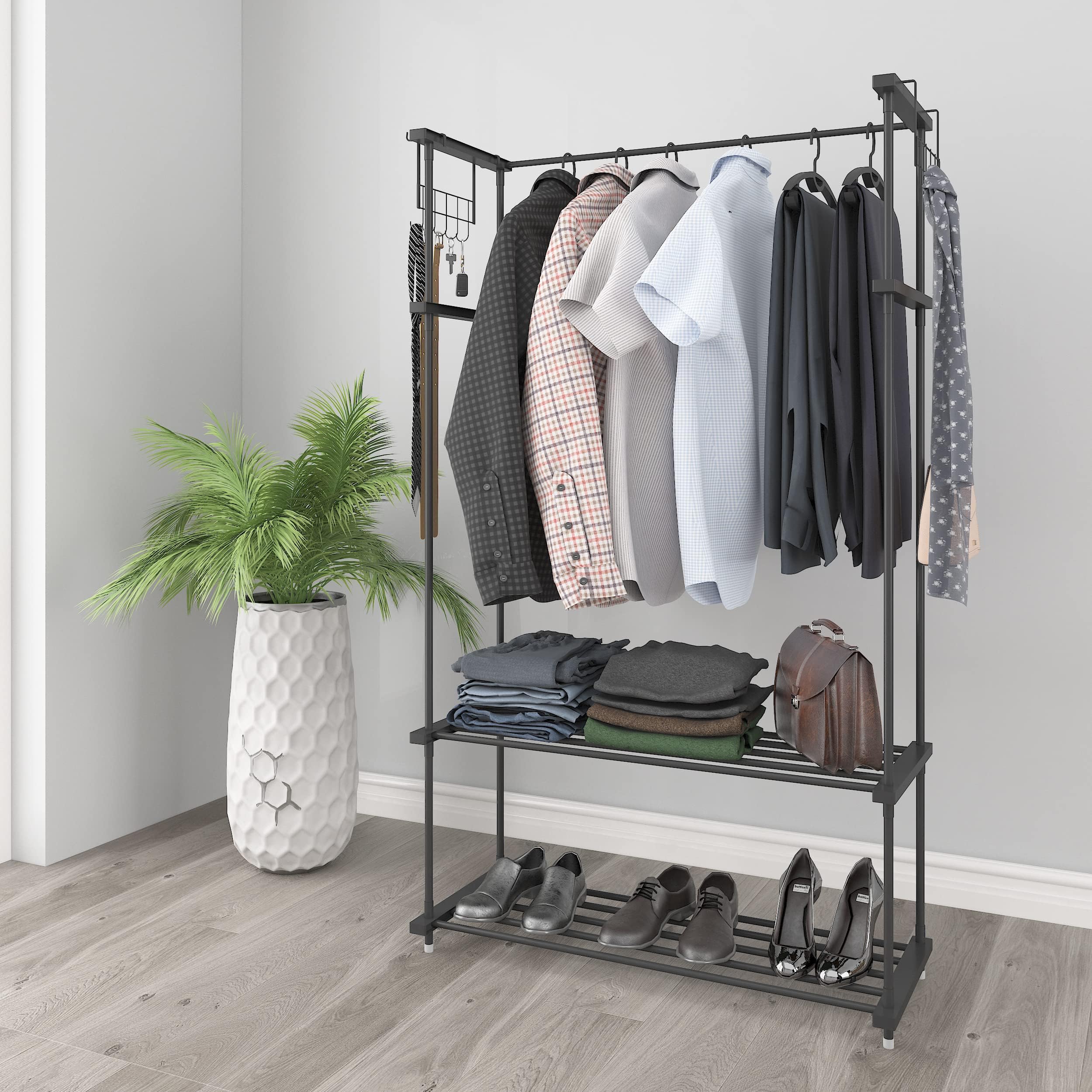 LEOPAX Coat Rack Freestanding 12 Hook Tree Shape Coat Stand | Coat Hanger Stand | Floor Standing Coat Rack | Clothes Rack Hanging Clothes, Towels, Hats, Bags - White (B0813VFQTR) Amazon Price History, Amazon Price Tracker
