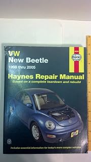 VW New Beetle 1998 thru 2005: Automobile Repair Manual (Haynes Repair Manual)