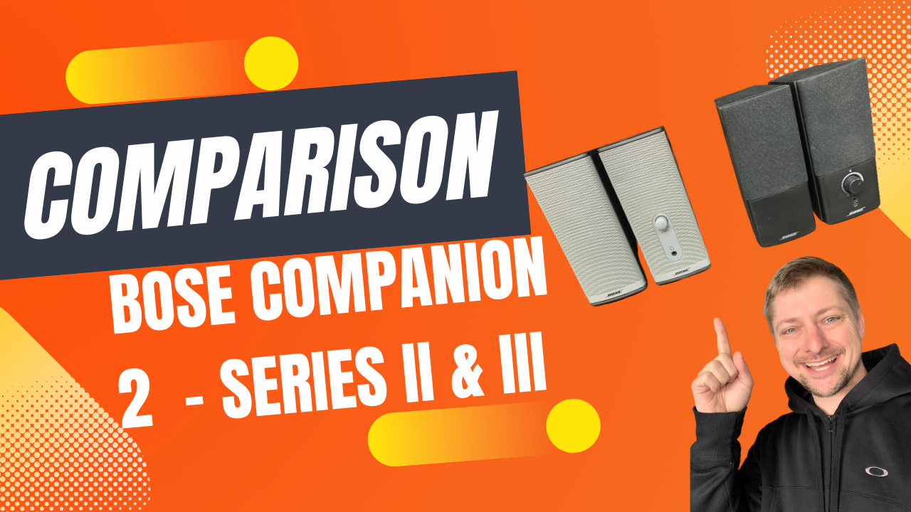 Watch Comparing Bose Companion 2 Speakers. Series II vs. III on