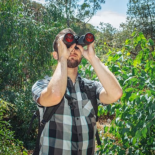 Miniatura 8 de BARSKA Gladiator Binocular con lente rubí