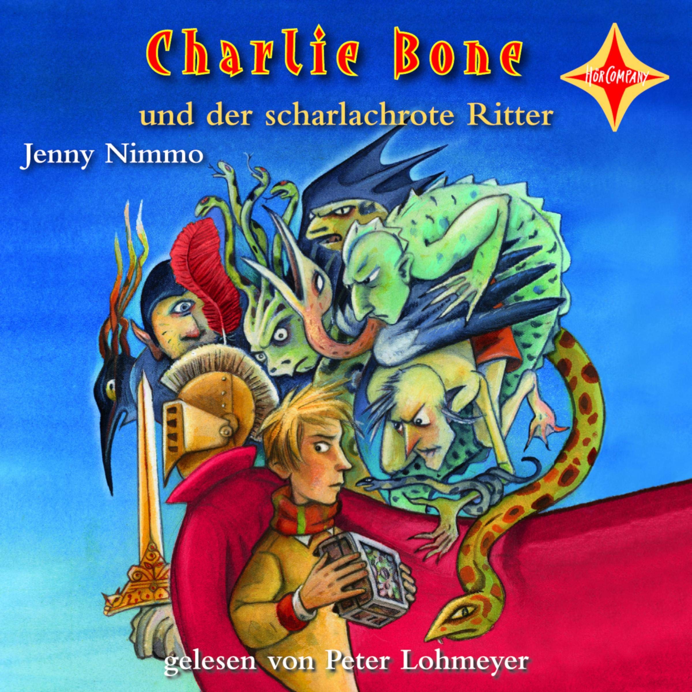 Cover art for Charlie Bone und der scharlachrote Ritter