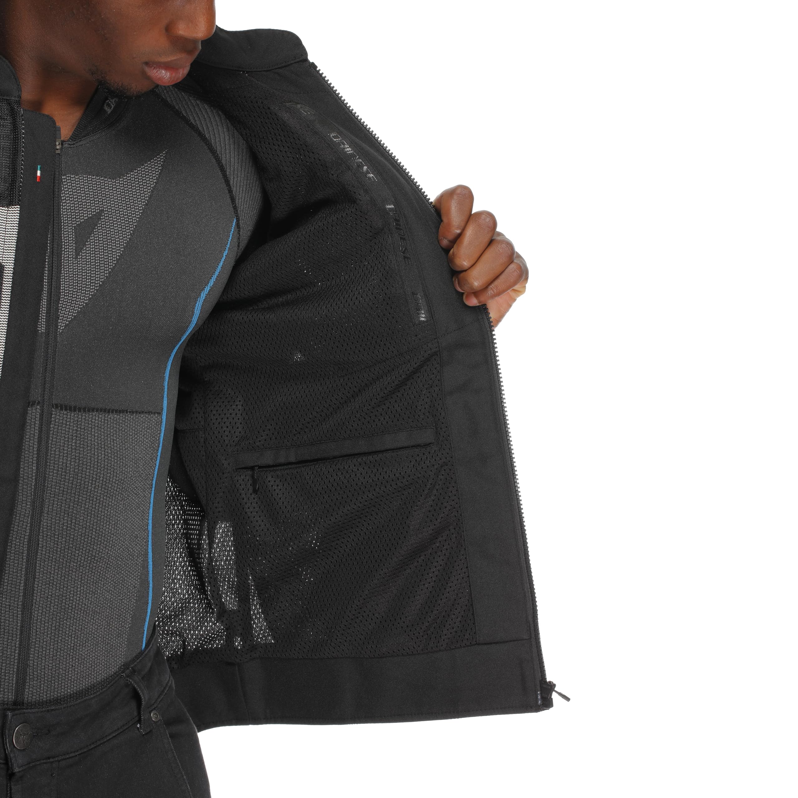 DAINESE Herosphere Air Tex Jacket Giacca Moto in Tessuto, Ventilata e Estiva Uomo (Pacco da 1)