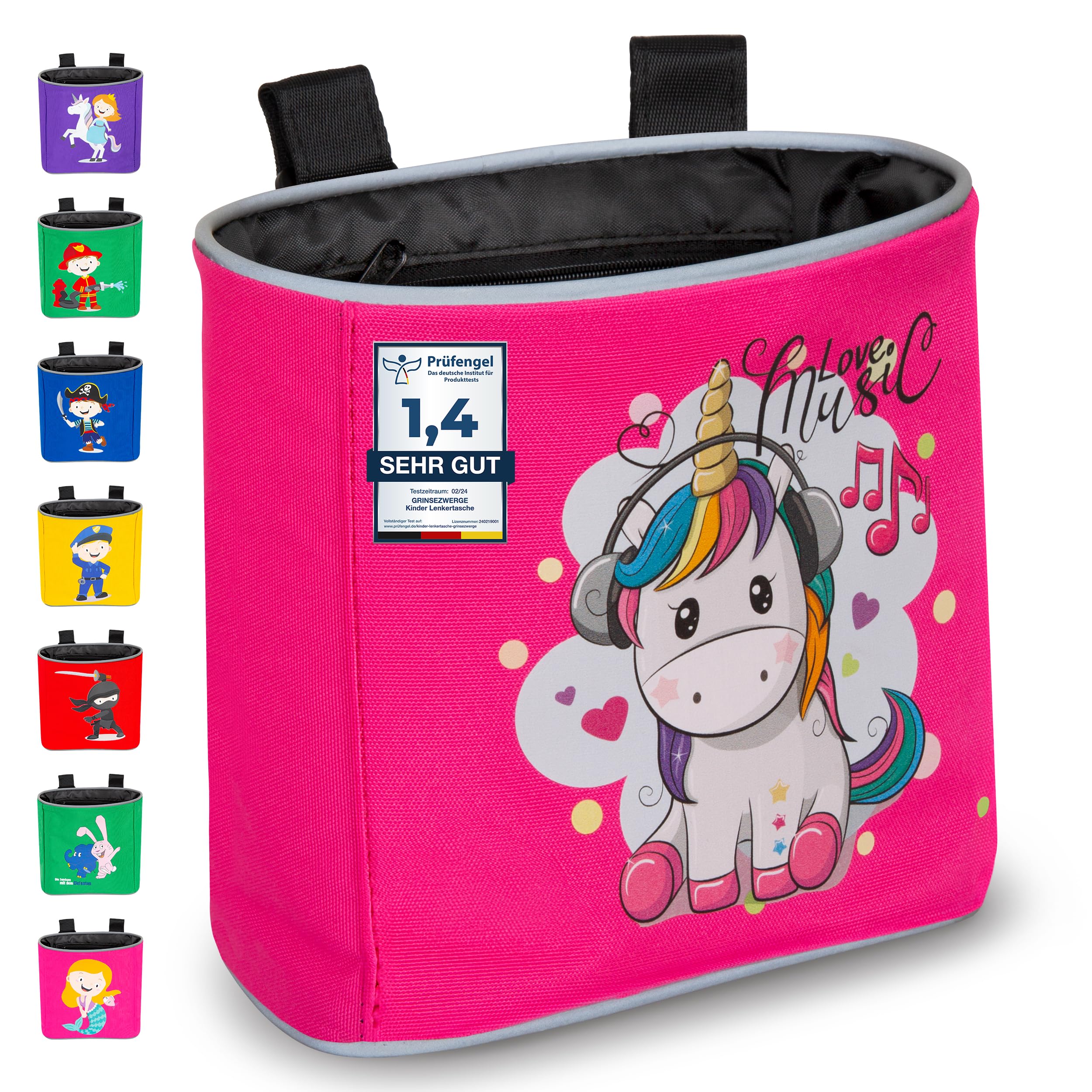 grinsezwerge lenkertasche Kinder | Laufrad Lenkertasche | Fahrrad Lenker Tasche | Fahrradkorb Fahrradtasche Laufradtasche Lenkerkorb | Dreirad Scooter Roller Tasche Zubehör Kinderfahrrad Farbe:peach matt ONeal Trailfinder EVO Solid Fat-tire Electric Bike